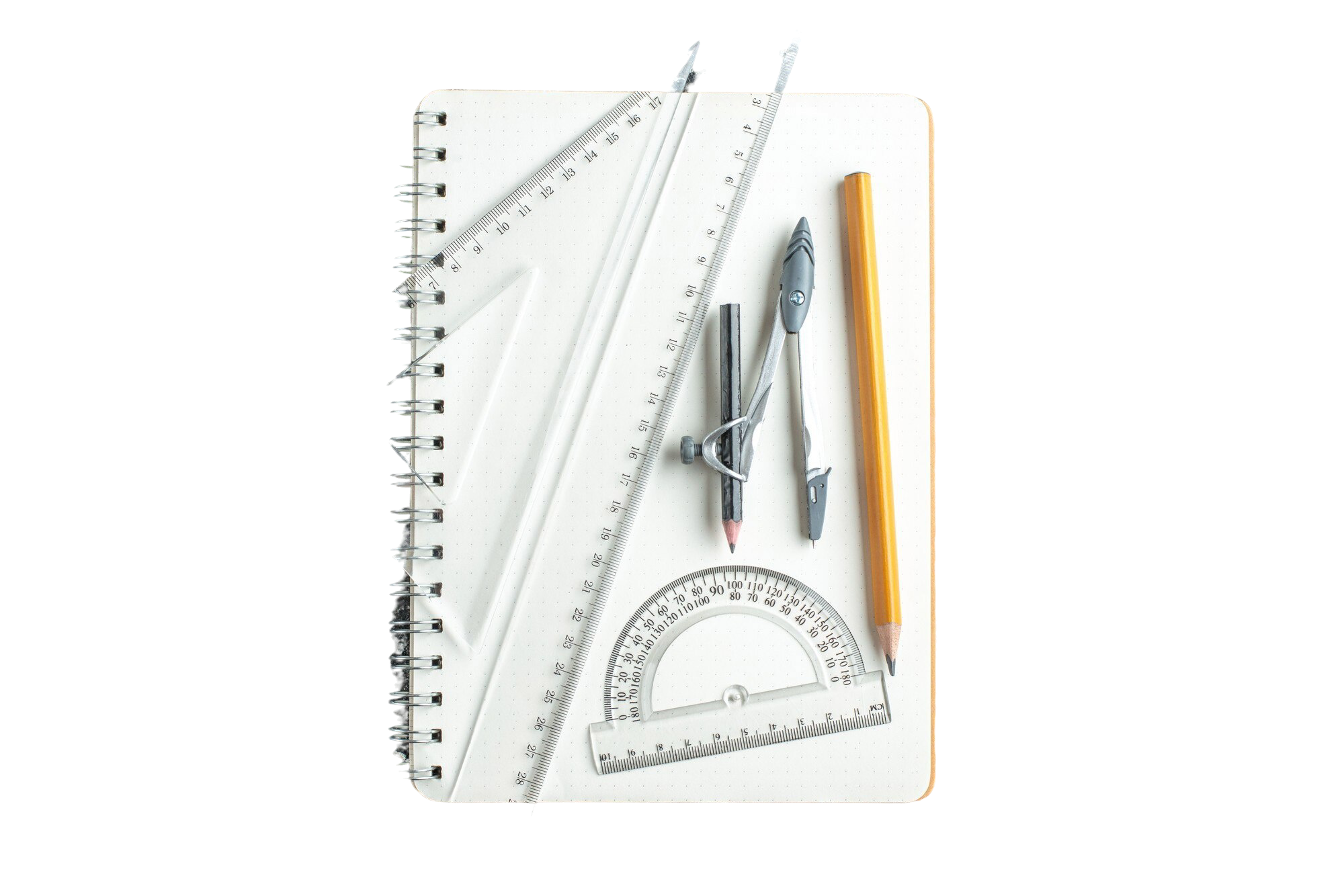 vista superior utiles escolares superficie oscura